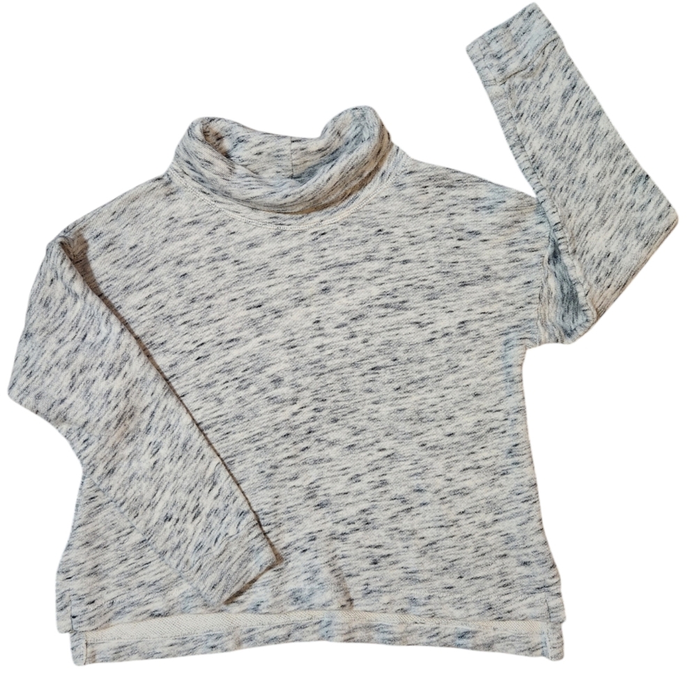 J. Crew Vintage Fleece Sweatshirt Pullover Small Turtleneck